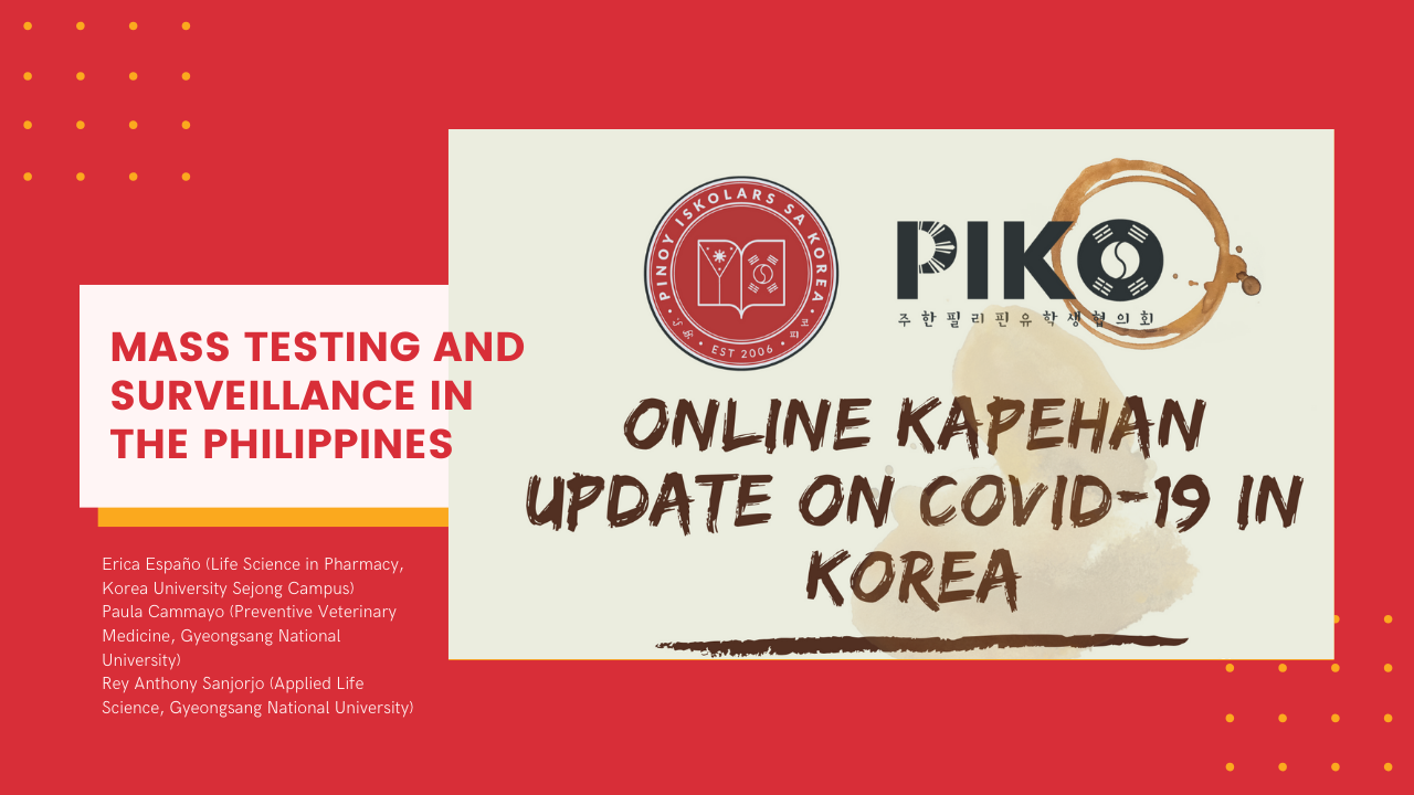 Online Kapehan, pt. 2: Mass testing and surveillance in the Philippines