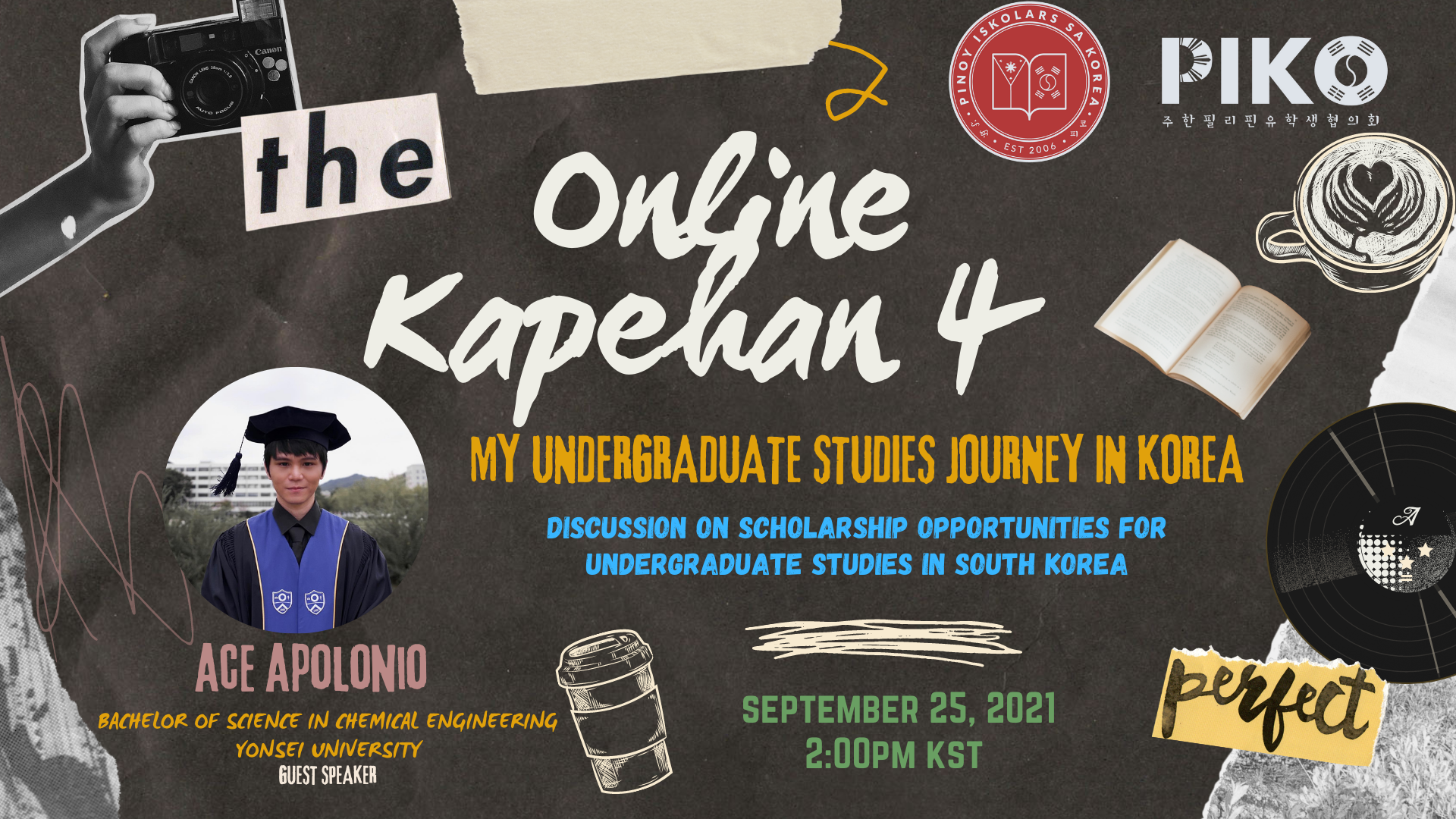 Online Kapehan 4: My Undergraduate Studies Journey in Korea